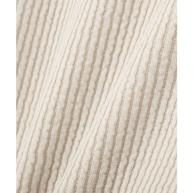 アシメ釦ツイストテレコカットソー | earth music&ecology  | 詳細画像24 