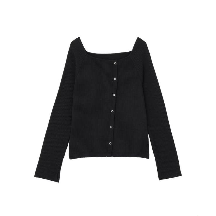 アシメ釦ツイストテレコカットソー | earth music&ecology  | 詳細画像27 