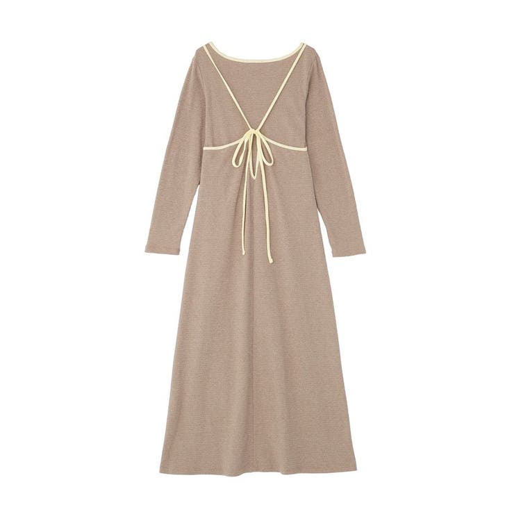 【2点SET】レイヤードバイカラーカットワンピース | earth music&ecology  | 詳細画像22 