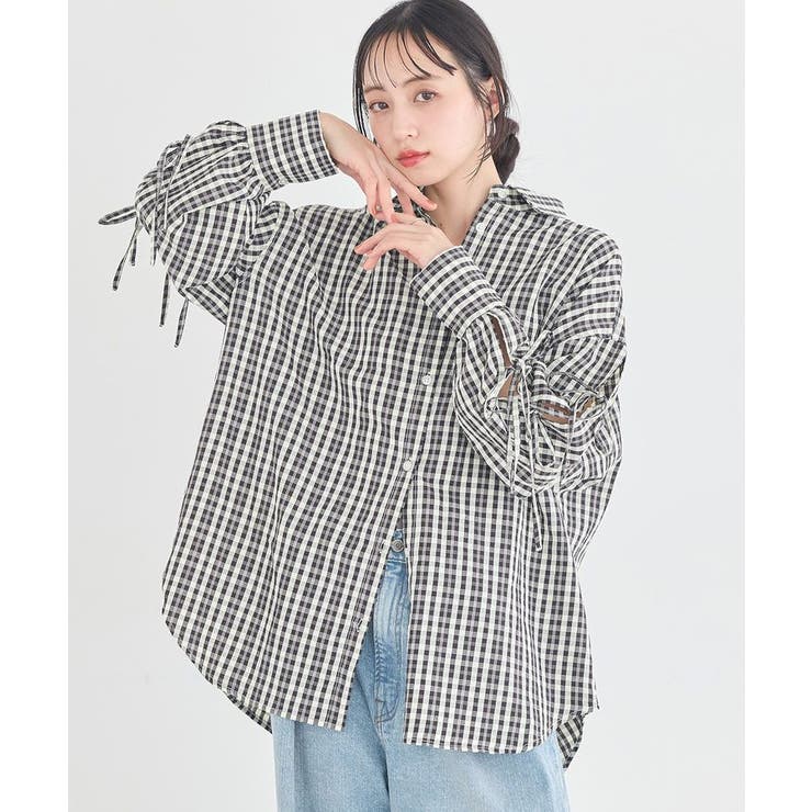 アソートチェックシャツ | earth music&ecology  | 詳細画像1 