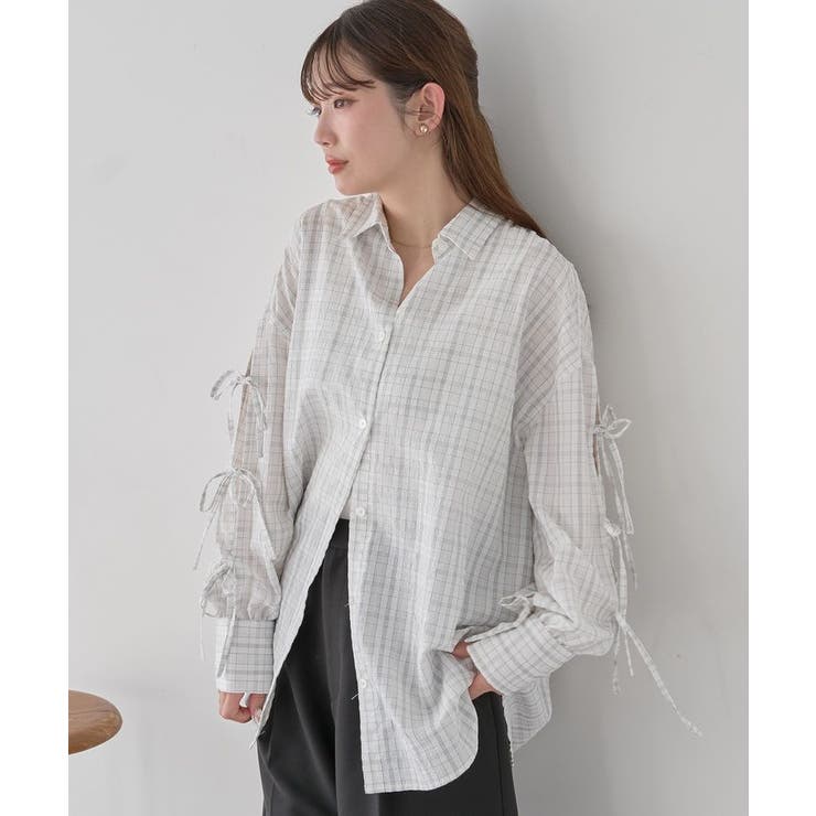 アソートチェックシャツ | earth music&ecology  | 詳細画像10 