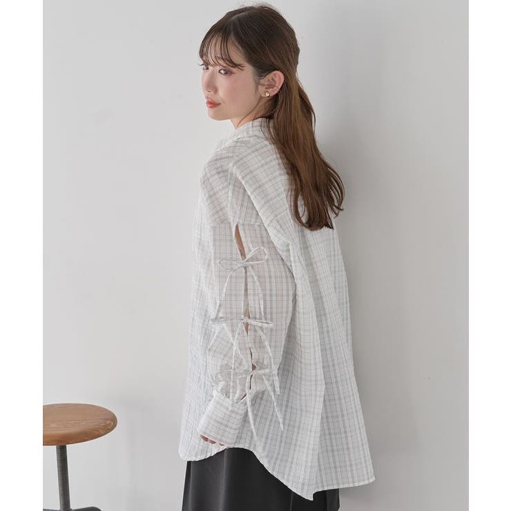 アソートチェックシャツ | earth music&ecology  | 詳細画像11 