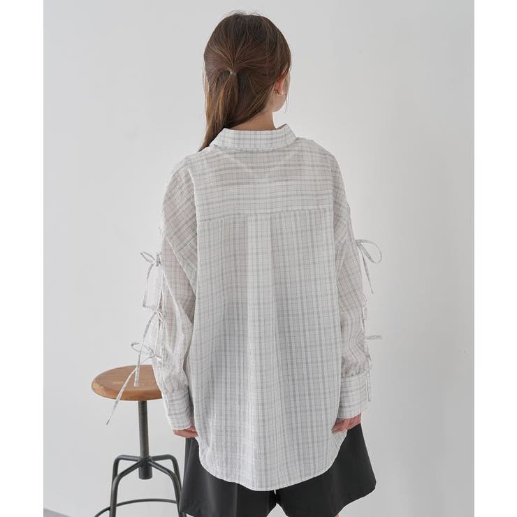 アソートチェックシャツ | earth music&ecology  | 詳細画像12 