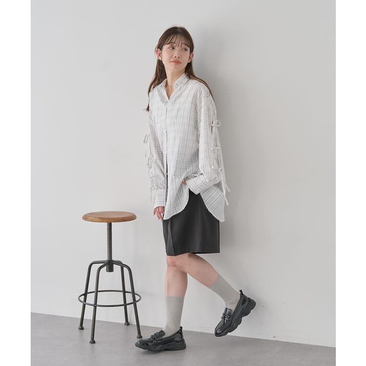 アソートチェックシャツ | earth music&ecology  | 詳細画像14 