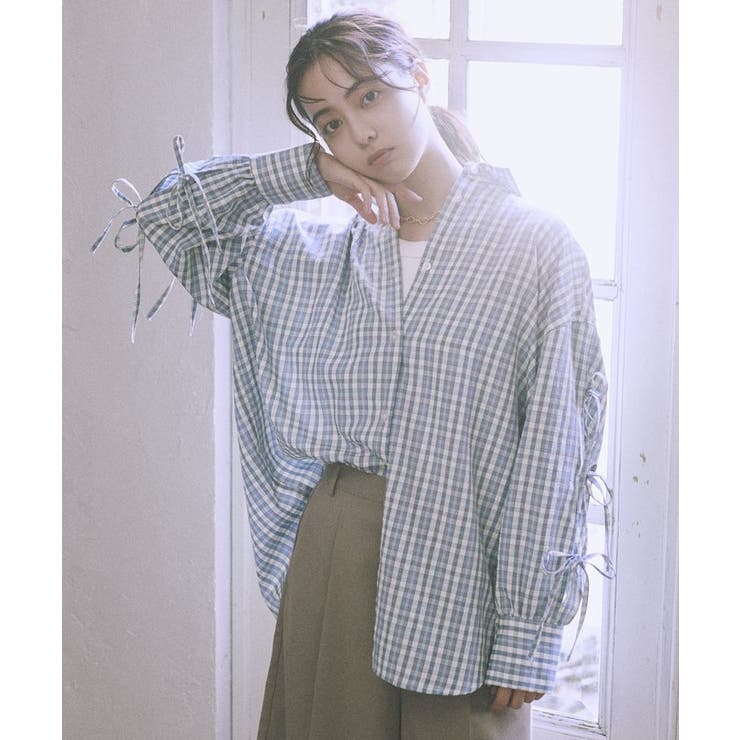 アソートチェックシャツ | earth music&ecology  | 詳細画像24 