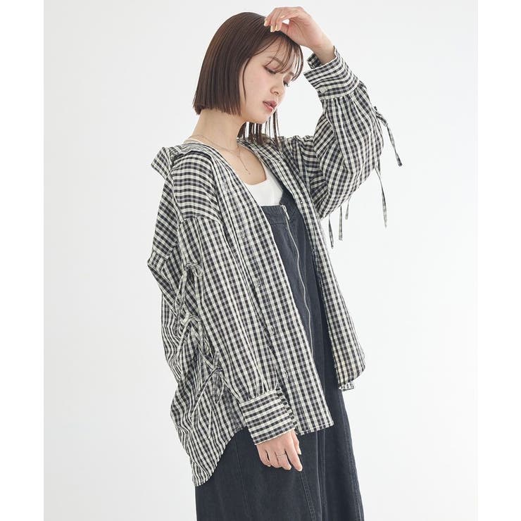 アソートチェックシャツ | earth music&ecology  | 詳細画像29 