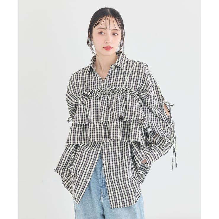 アソートチェックシャツ | earth music&ecology  | 詳細画像34 