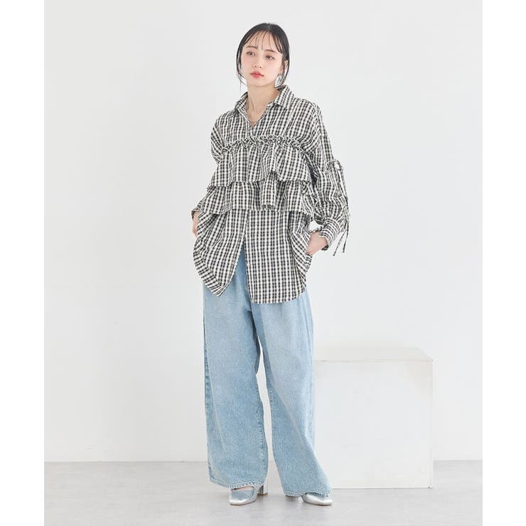 アソートチェックシャツ | earth music&ecology  | 詳細画像35 