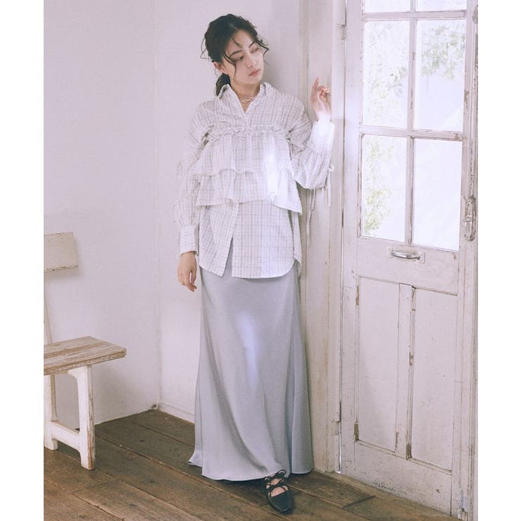 アソートチェックシャツ | earth music&ecology  | 詳細画像5 