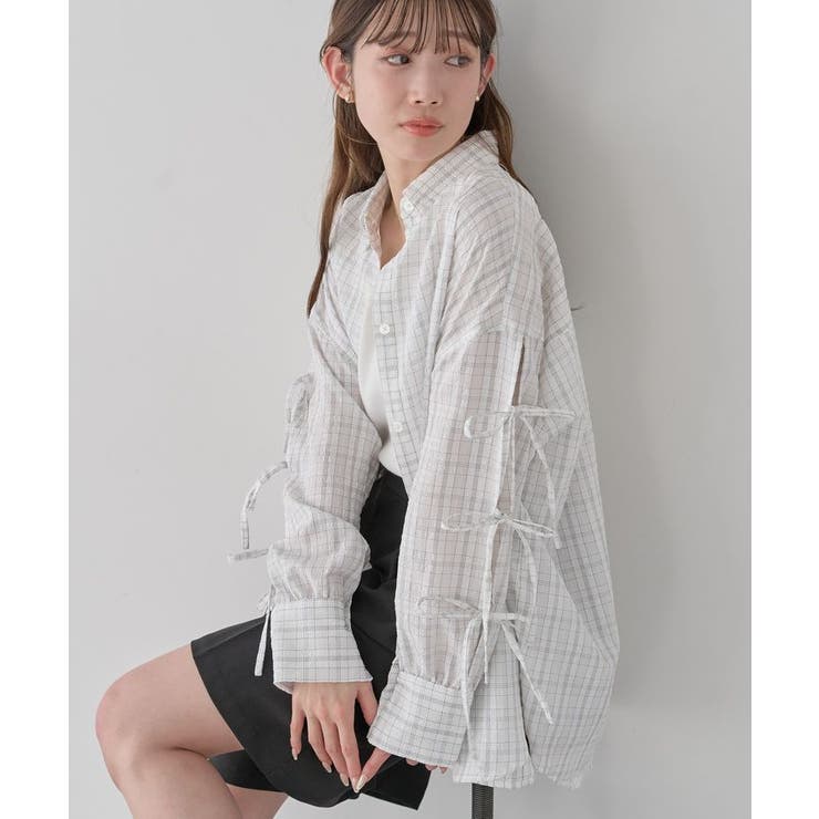 アソートチェックシャツ | earth music&ecology  | 詳細画像7 