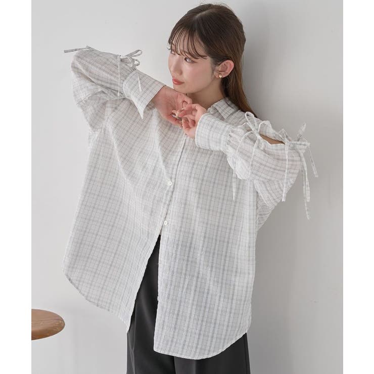 アソートチェックシャツ | earth music&ecology  | 詳細画像8 