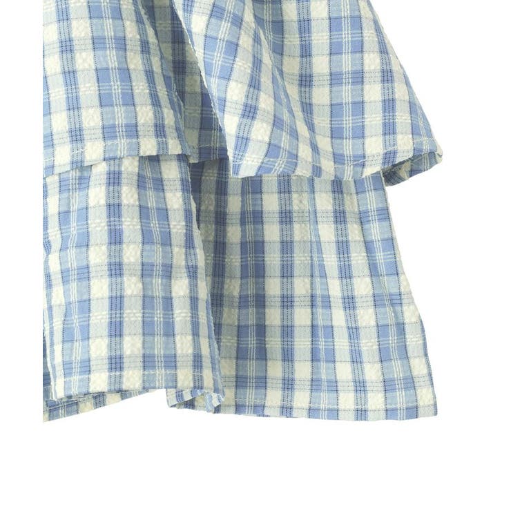 アソートチェックティアードビスチェ | earth music&ecology  | 詳細画像29 