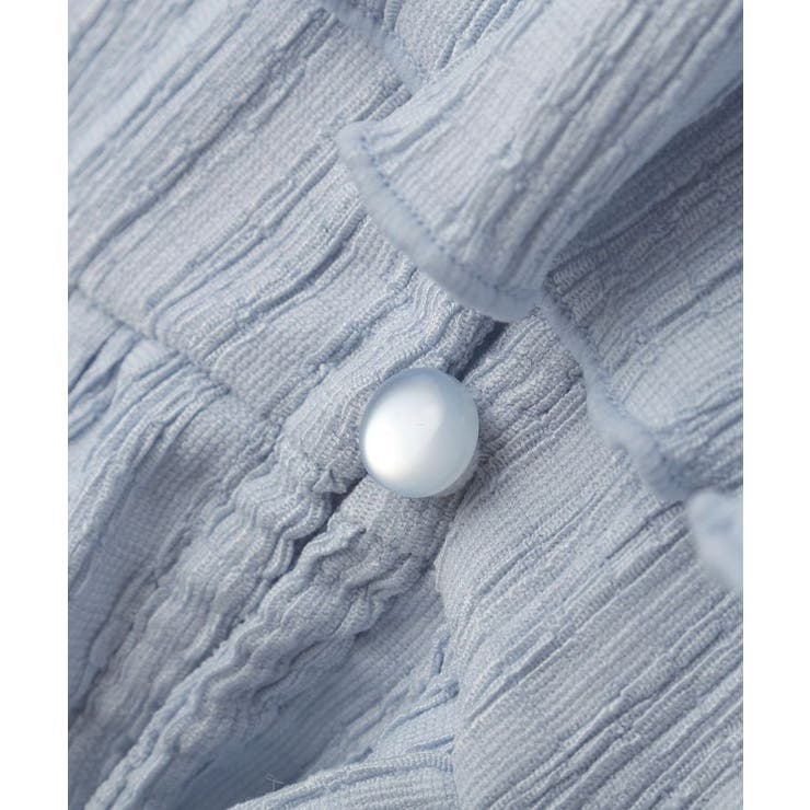 ラッフルカラーカットブラウス | earth music&ecology  | 詳細画像49 