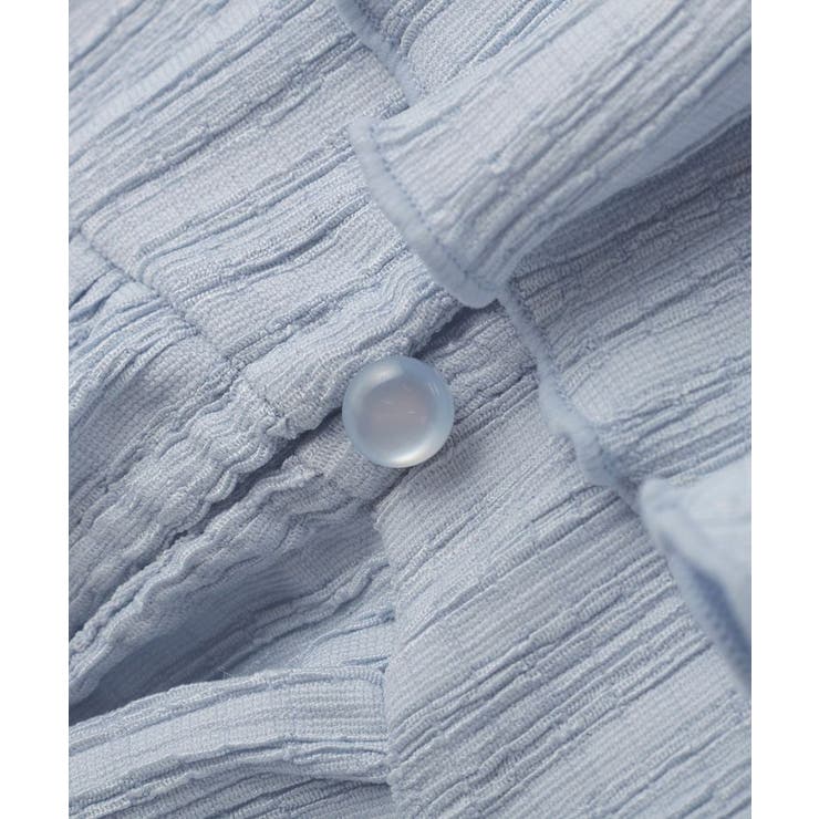 ラッフルカラーカットブラウス | earth music&ecology  | 詳細画像50 