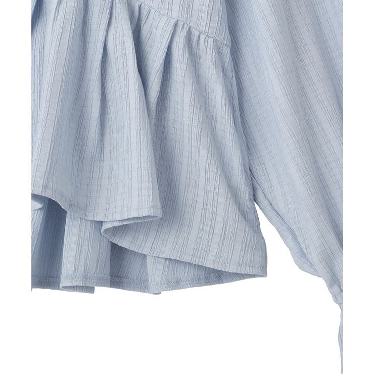 ラッフルカラーカットブラウス | earth music&ecology  | 詳細画像36 