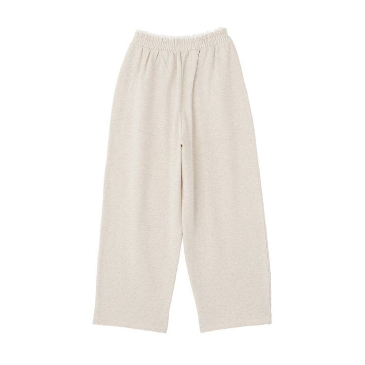 レースレイヤード風スウェットパンツ | earth music&ecology  | 詳細画像34 