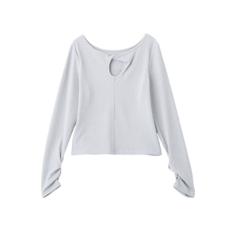 【前後2WAY】ツイストカットアウトプルオーバー | earth music&ecology  | 詳細画像23 