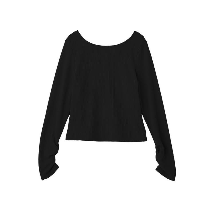 【前後2WAY】ツイストカットアウトプルオーバー | earth music&ecology  | 詳細画像31 