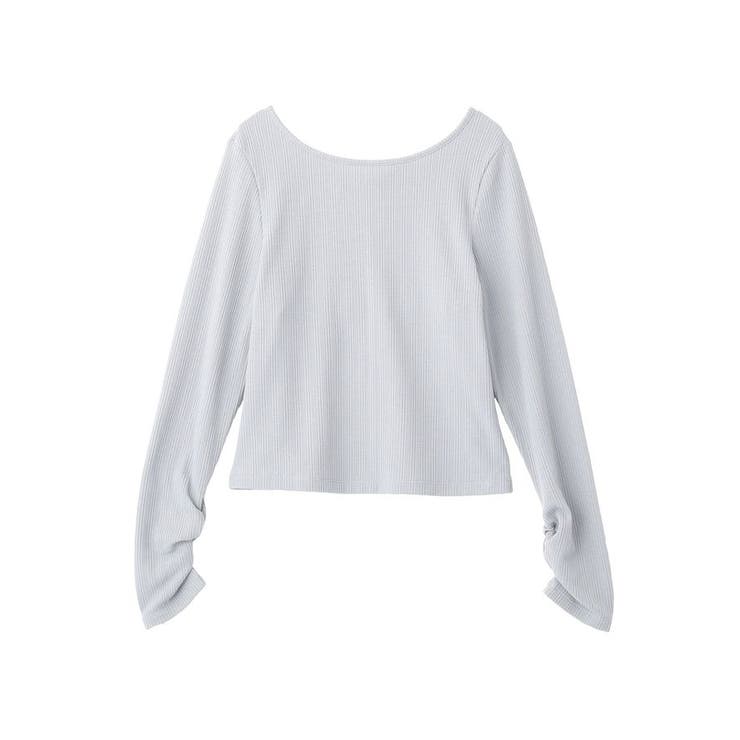 【前後2WAY】ツイストカットアウトプルオーバー | earth music&ecology  | 詳細画像32 