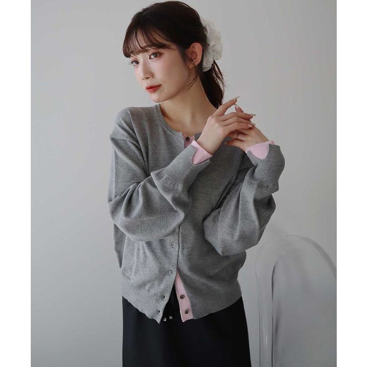 【UVカット】カラーコンビニットカーディガン | earth music&ecology  | 詳細画像27 