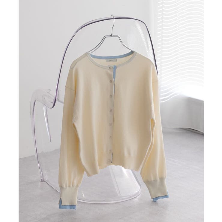 【UVカット】カラーコンビニットカーディガン | earth music&ecology  | 詳細画像38 