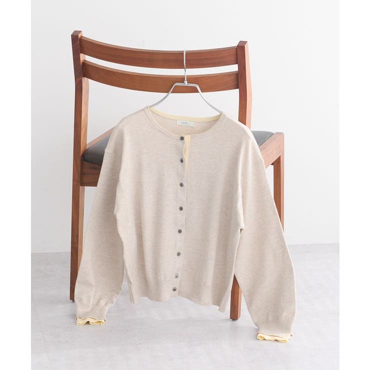 【UVカット】カラーコンビニットカーディガン | earth music&ecology  | 詳細画像39 