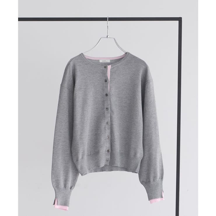 【UVカット】カラーコンビニットカーディガン | earth music&ecology  | 詳細画像40 