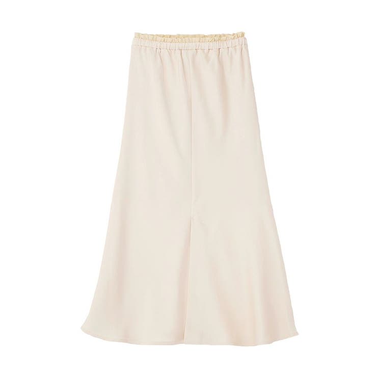 サテンフリルマーメイドスカート | earth music&ecology  | 詳細画像28 