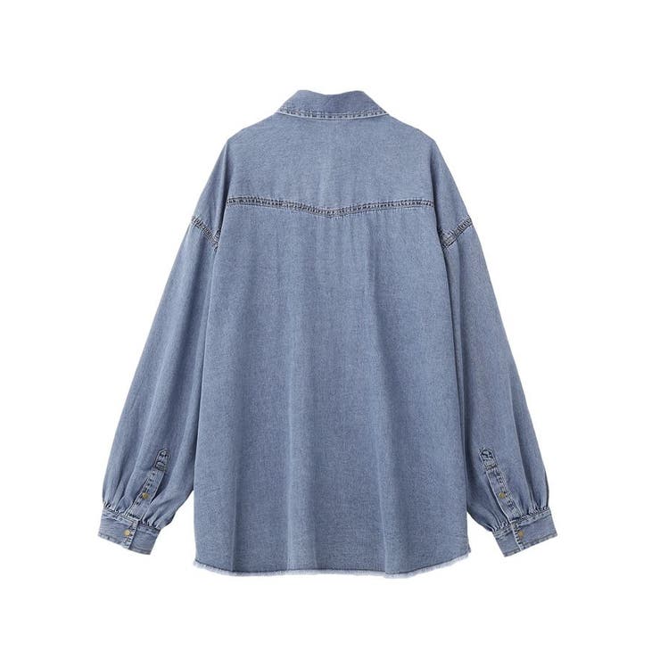 ウエスタンデニムシャツ | earth music&ecology  | 詳細画像25 