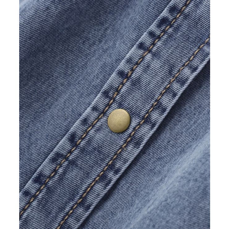 ウエスタンデニムシャツ | earth music&ecology  | 詳細画像30 