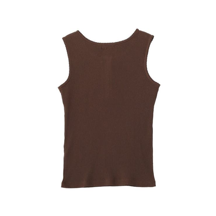 ピコミシンヘンリーネックタンクトップ | earth music&ecology  | 詳細画像16 