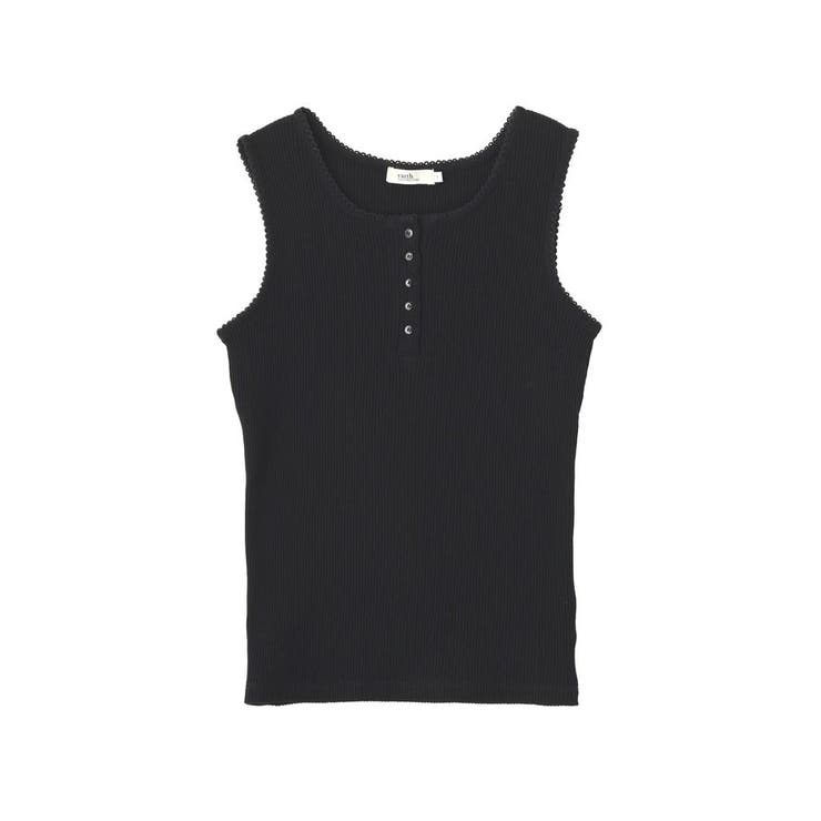 ピコミシンヘンリーネックタンクトップ | earth music&ecology  | 詳細画像24 