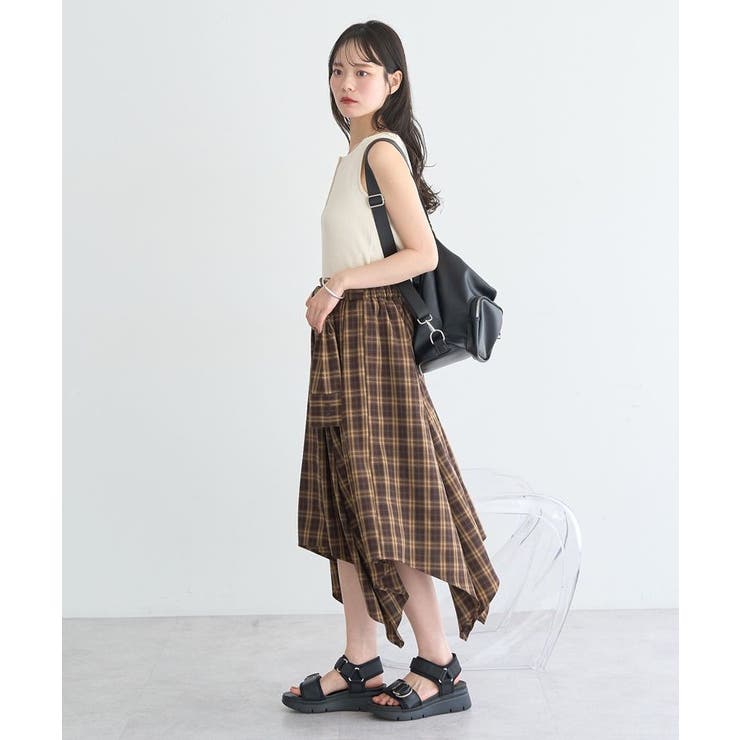 ピコミシンヘンリーネックタンクトップ | earth music&ecology  | 詳細画像6 