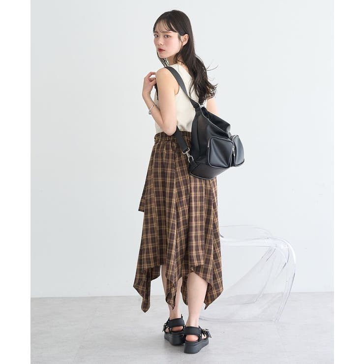 ピコミシンヘンリーネックタンクトップ | earth music&ecology  | 詳細画像7 