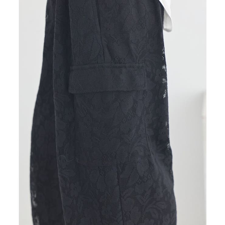 総レースカーゴパンツ | earth music&ecology  | 詳細画像18 