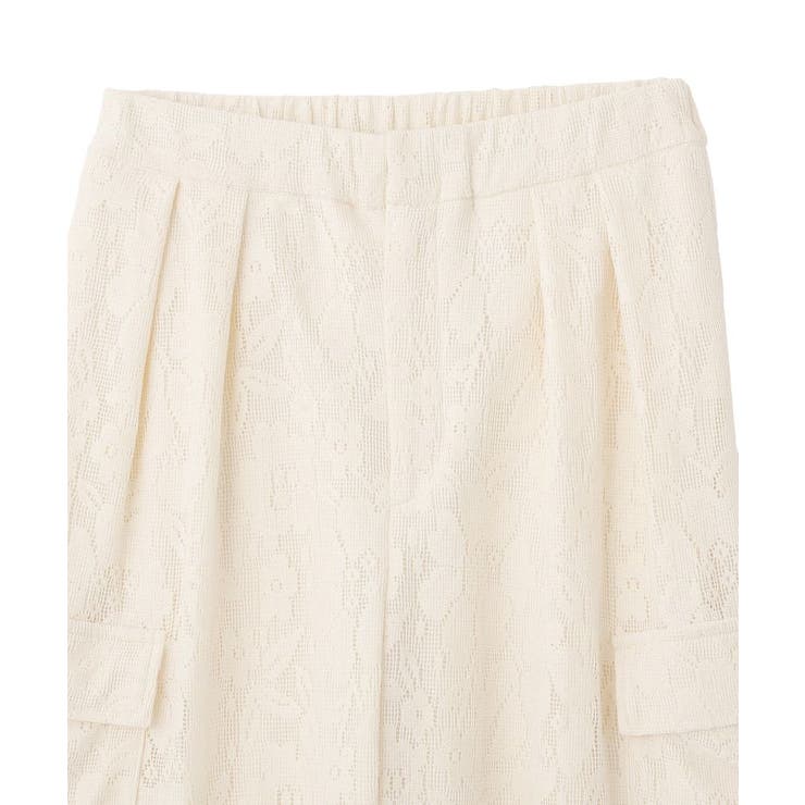 総レースカーゴパンツ | earth music&ecology  | 詳細画像22 