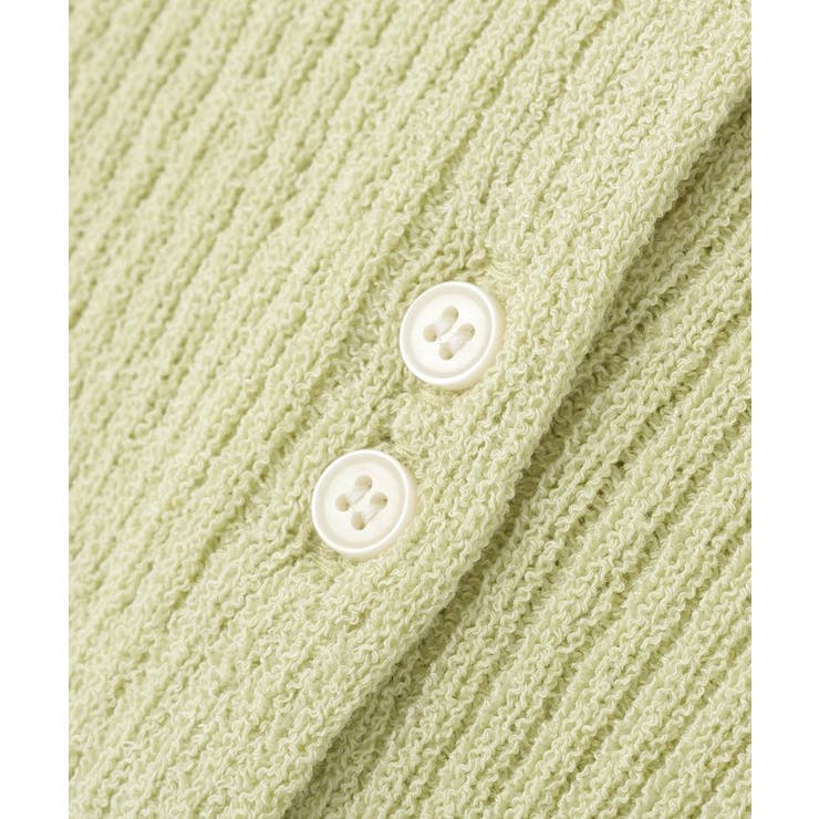 リブクロップドカーディガン | earth music&ecology  | 詳細画像31 