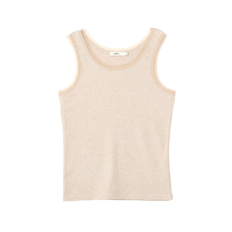 エッジチュールラメテレコタンクトップ | earth music&ecology  | 詳細画像19 