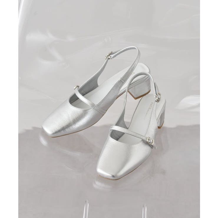 ベルトミュールパンプス | earth music&ecology  | 詳細画像1 