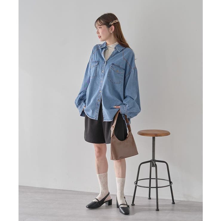 ベルトミュールパンプス | earth music&ecology  | 詳細画像15 