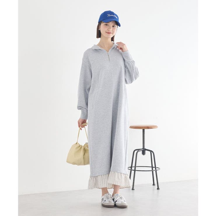 レイヤーヘムワンピース | earth music&ecology  | 詳細画像2 