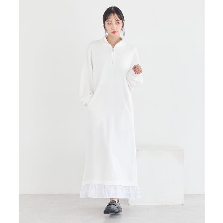 レイヤーヘムワンピース | earth music&ecology  | 詳細画像8 