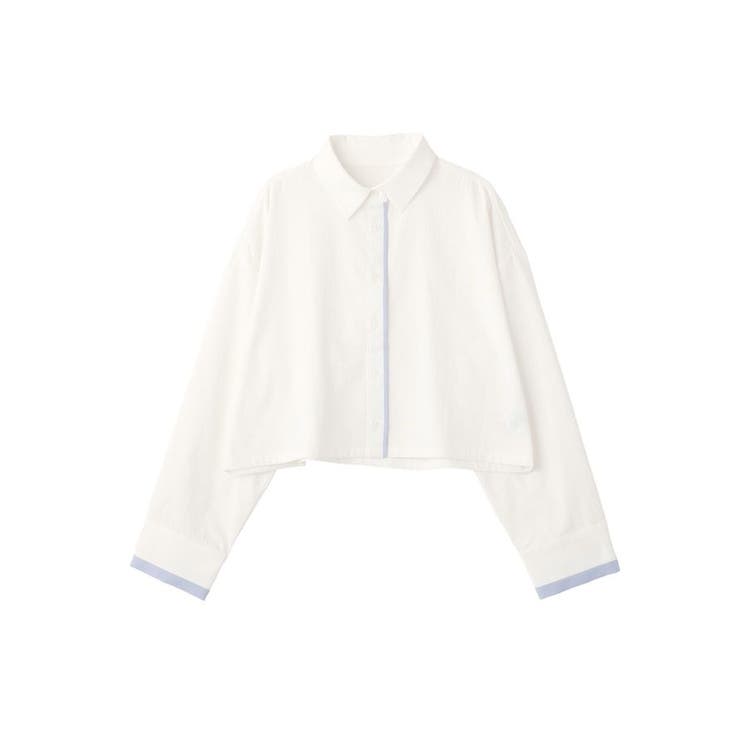 パイピングショートシャツ | earth music&ecology  | 詳細画像26 