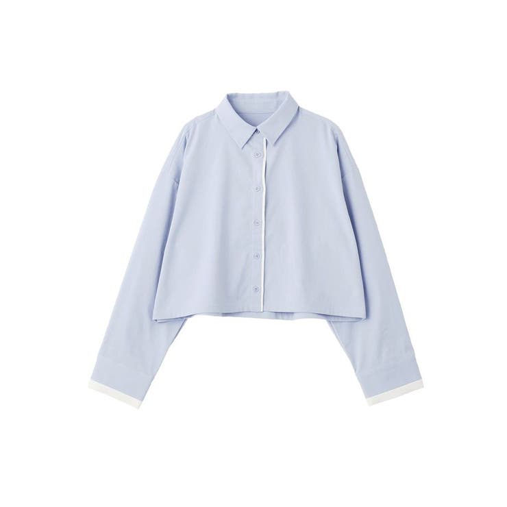 パイピングショートシャツ | earth music&ecology  | 詳細画像27 