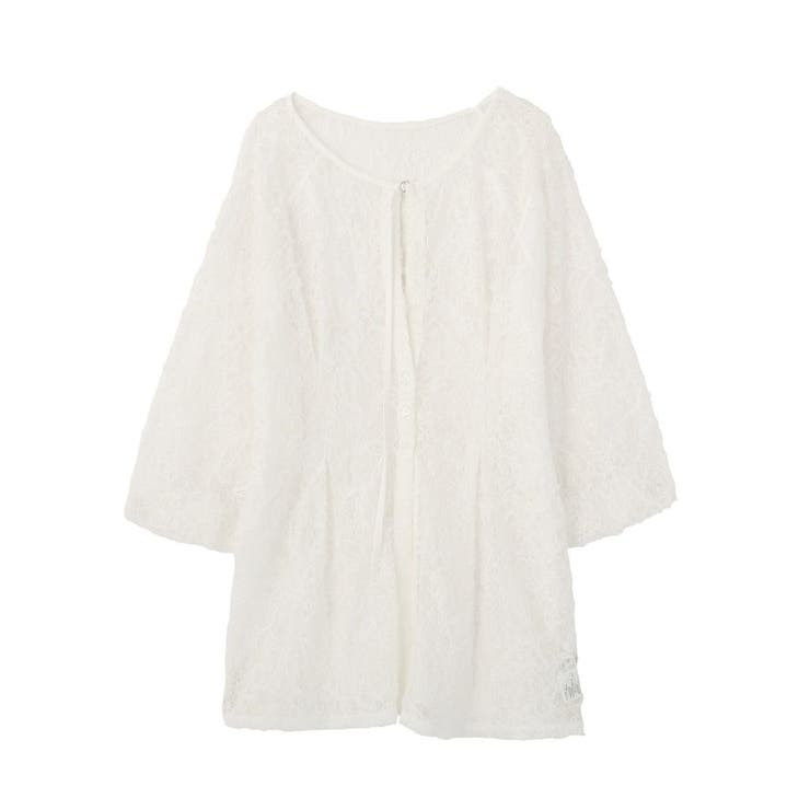 レースフラワーブラウス | earth music&ecology  | 詳細画像17 