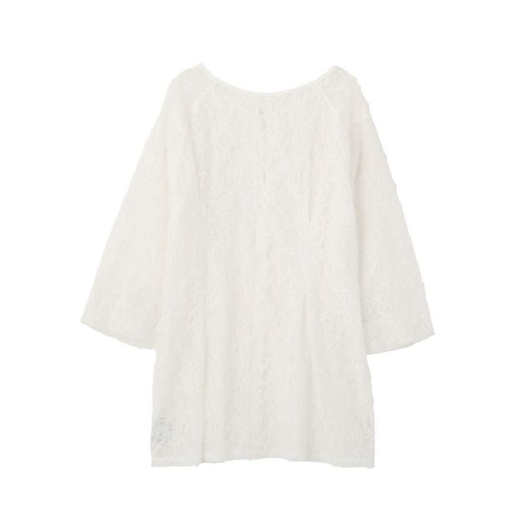 レースフラワーブラウス | earth music&ecology  | 詳細画像18 