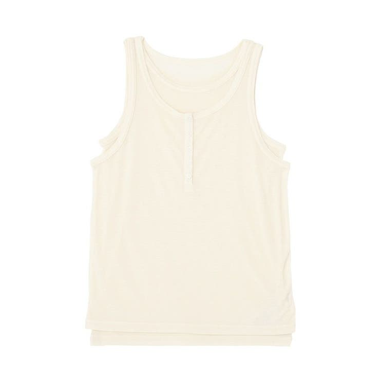 シアーフライスレイヤードタンクトップ | earth music&ecology  | 詳細画像37 