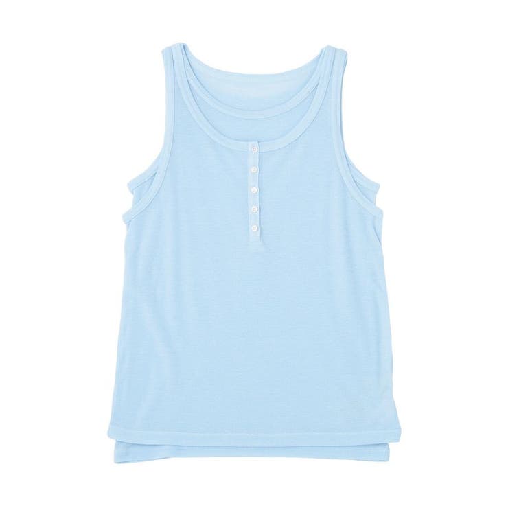 シアーフライスレイヤードタンクトップ | earth music&ecology  | 詳細画像40 