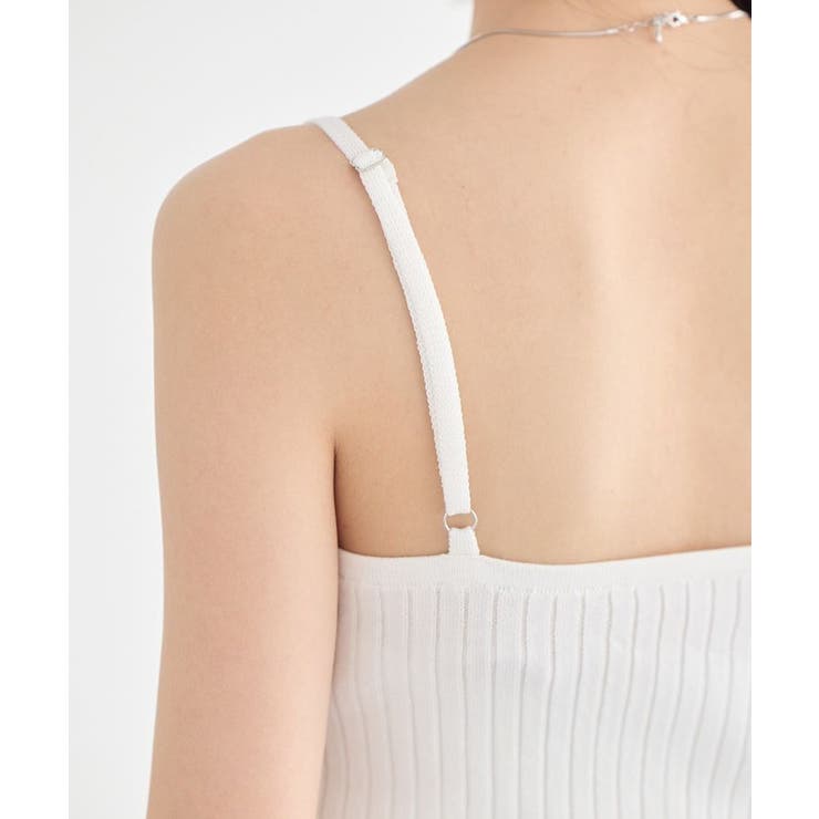 レースリブキャミソール | earth music&ecology  | 詳細画像19 