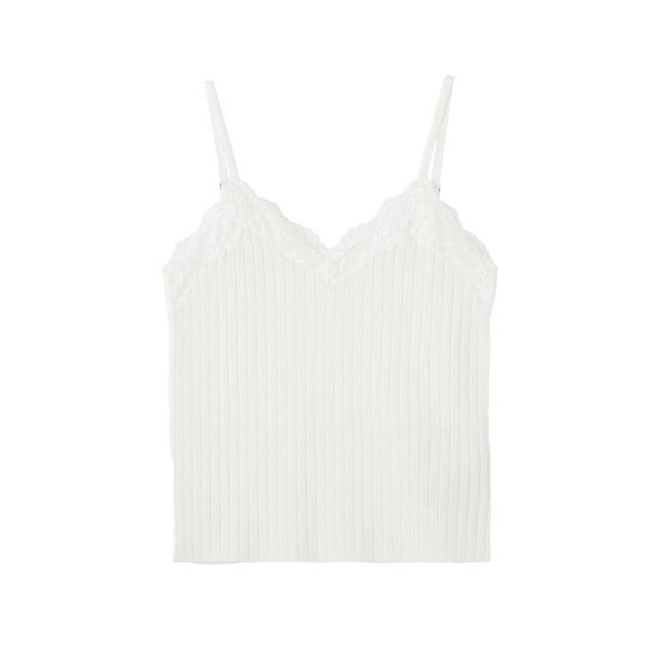 レースリブキャミソール | earth music&ecology  | 詳細画像31 